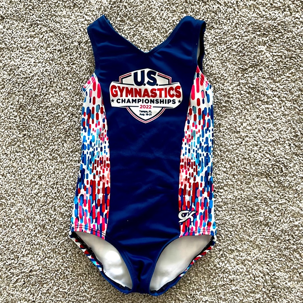 GK leotard 2022 US Gymnastics Championships leo CXS child extra small